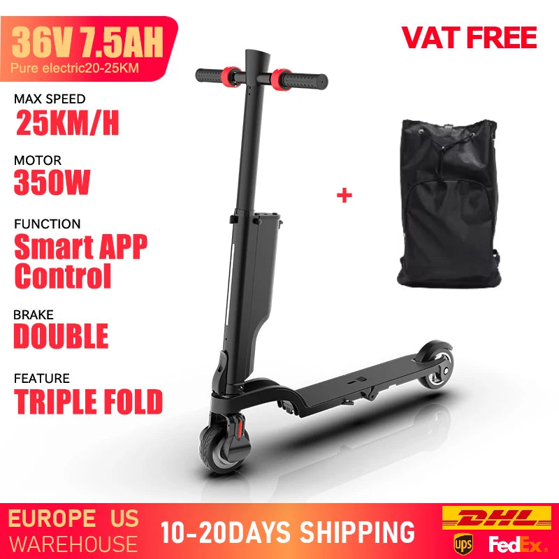 HUANC Electric Scooter X6 Foldable Urban Commuter Daily