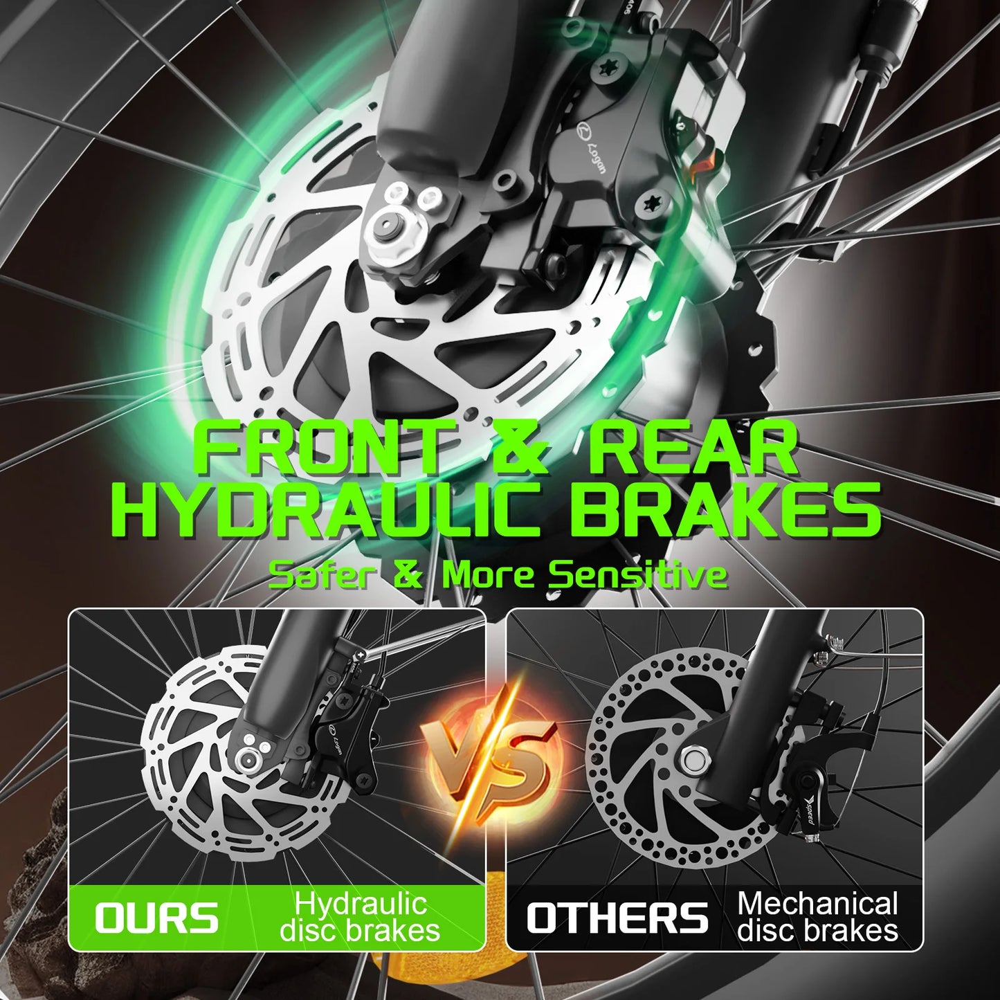 MOOBELO Ebike M1 Aluminum Fat Tire 48V 2000W Dual Motor