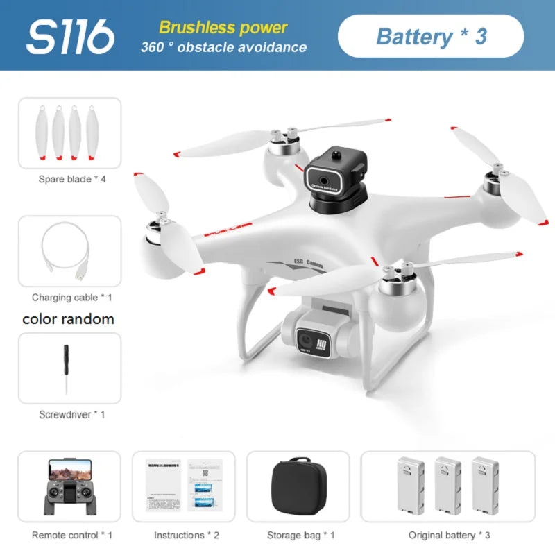 QJ Drone 8K Dual Camera Professional Grade Edition