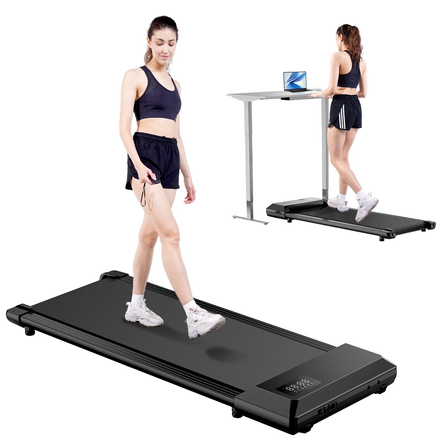 Walking Pad Portable Under Desk Treadmill For Home Office