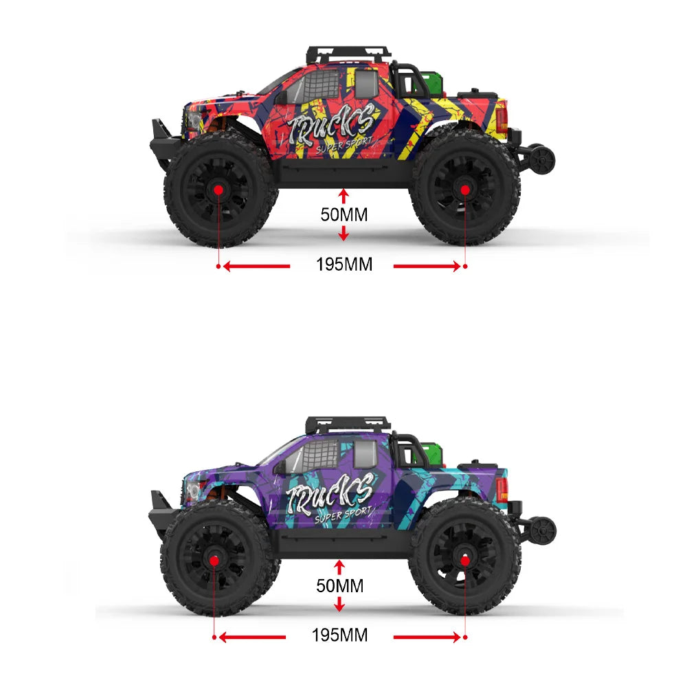 JIUSICE RC Car PT14R Brushless Model Ready For Hobbyists